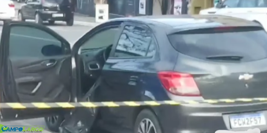 Homem é executado a tiros dentro de carro em Araucária após discussão